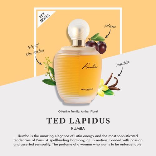 Rumba by Ted Lapidus for Women - 3.33 oz EDT Spray