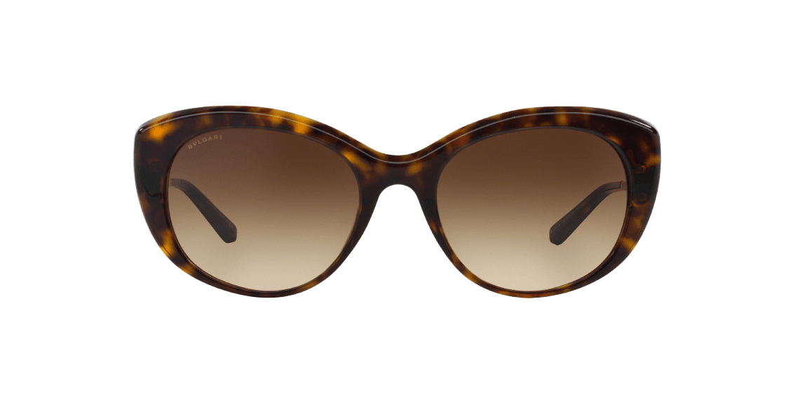 Bvlgari BV8141K 5193-13 - Dark Havana-Brown Gradient by Bvlgari for Women - 54-19-135 mm Sunglasses