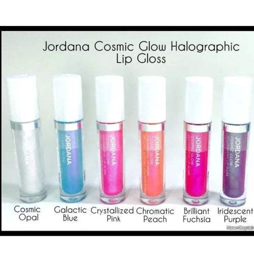 JORDANA Cosmic Glow Holographic Lip Gloss