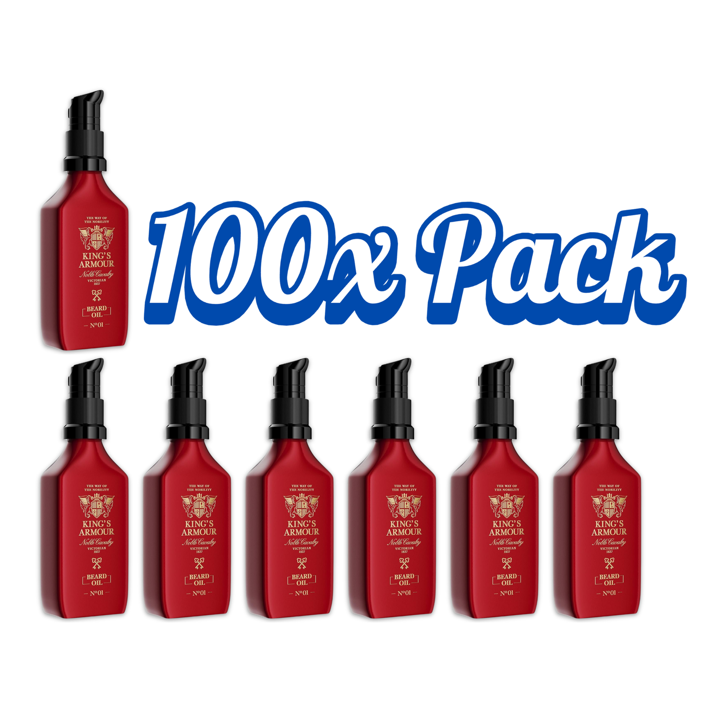 King’s Armour King's Amour Victorian Beard Oil No.1 Multipack - Mega Deal