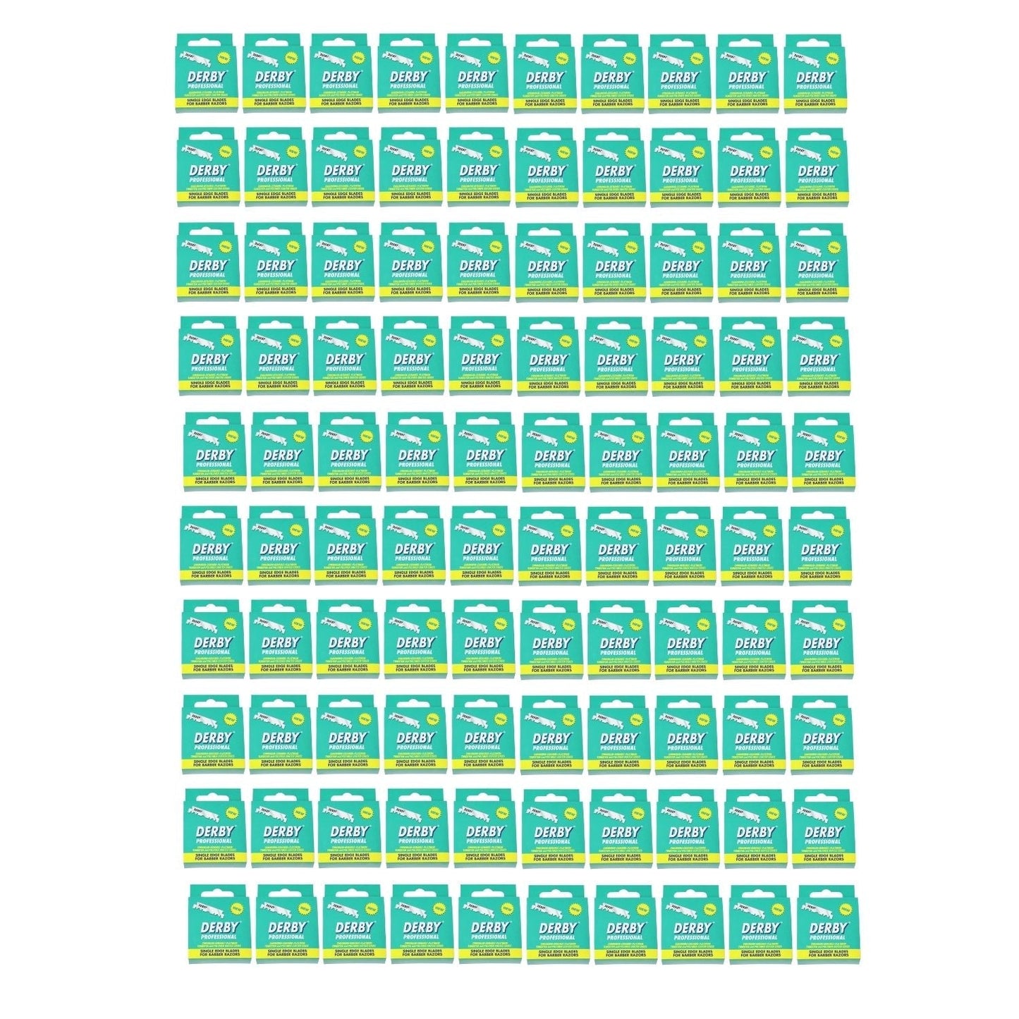 Derby Professional Single Edge Razor Blades Hanging - Multipack