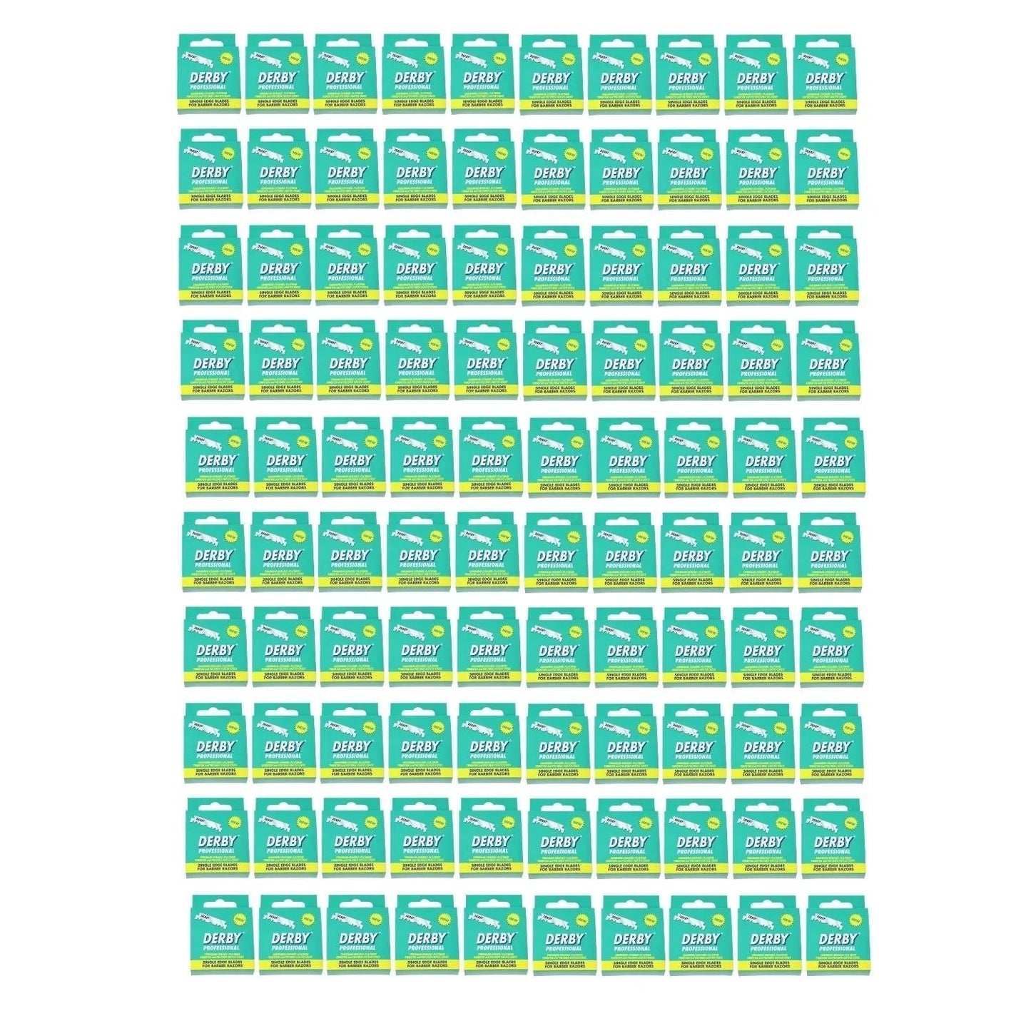 Derby Professional Single Edge Razor Blades Hanging - Multipack