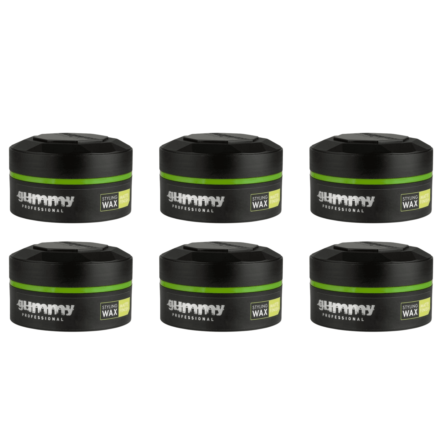 Gummy Hair Styling Wax Matte Finish Multipack