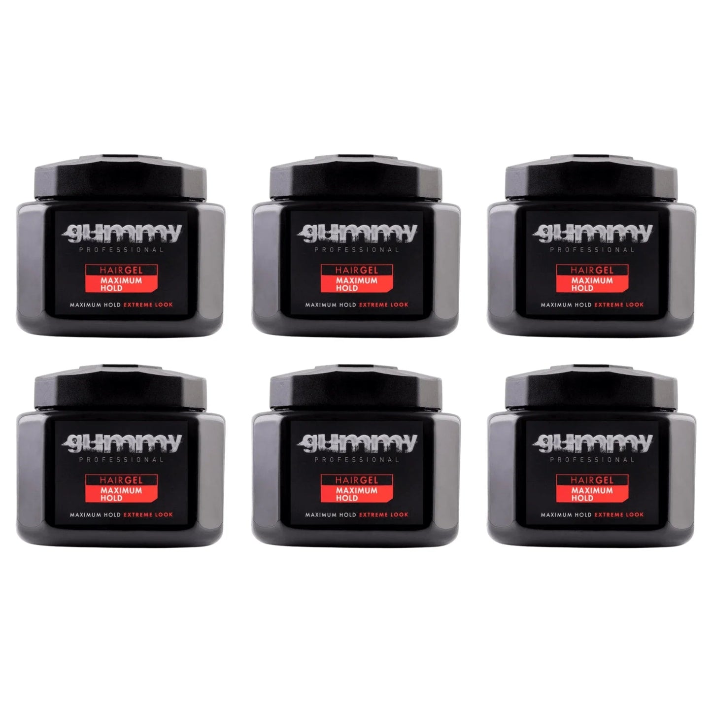 Gummy Hair Gel 695ml / 23.5 oz Multipack