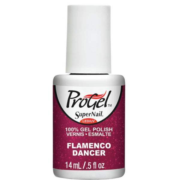 Super Nail Supernail Progel Nail Lacquer Flamenco Dancer
