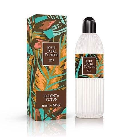 Eyup Sabri Tuncer Eau De Cologne Plastic Bottle Tobacco 400ml / 13.5 oz Plastic Bottle Tobacco