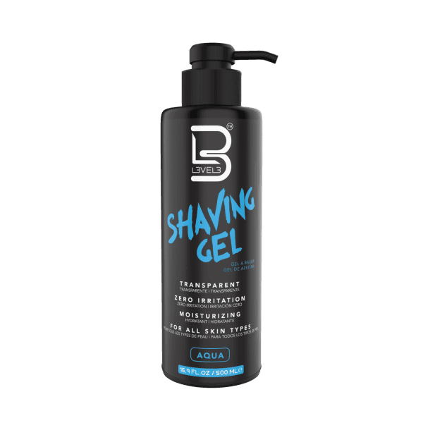LV3 SHAVING GEL AQUA 500ML - BarberSets