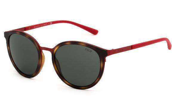 Polo Ralph Lauren PH 3104 9315-71 - Semishiny Red-Green by Ralph Lauren for Men - 50-18-140 mm Sunglasses
