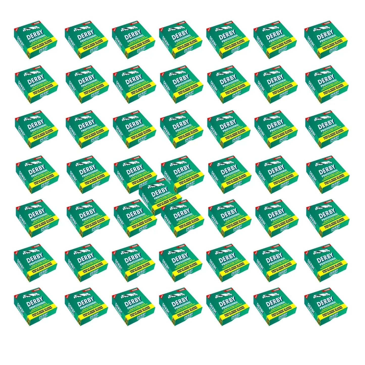 Derby Prof Single Edge Razor Blades 100ct - BarberSets