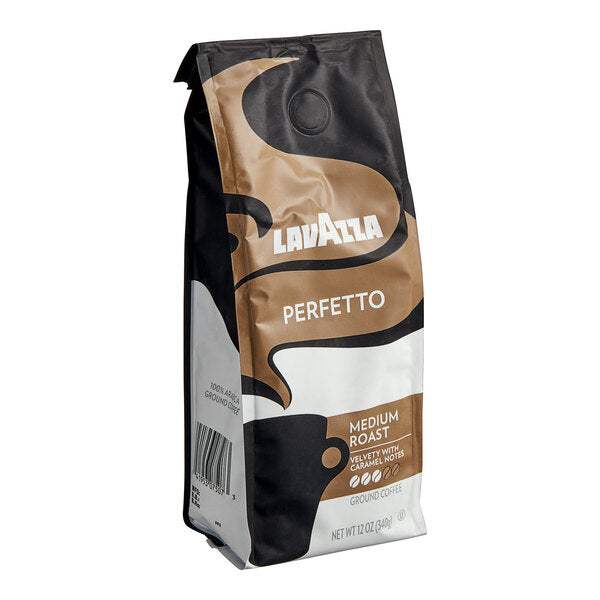 Perfetto Espresso Roast Ground Coffee by Lavazza for Unisex - 12 oz Coffee