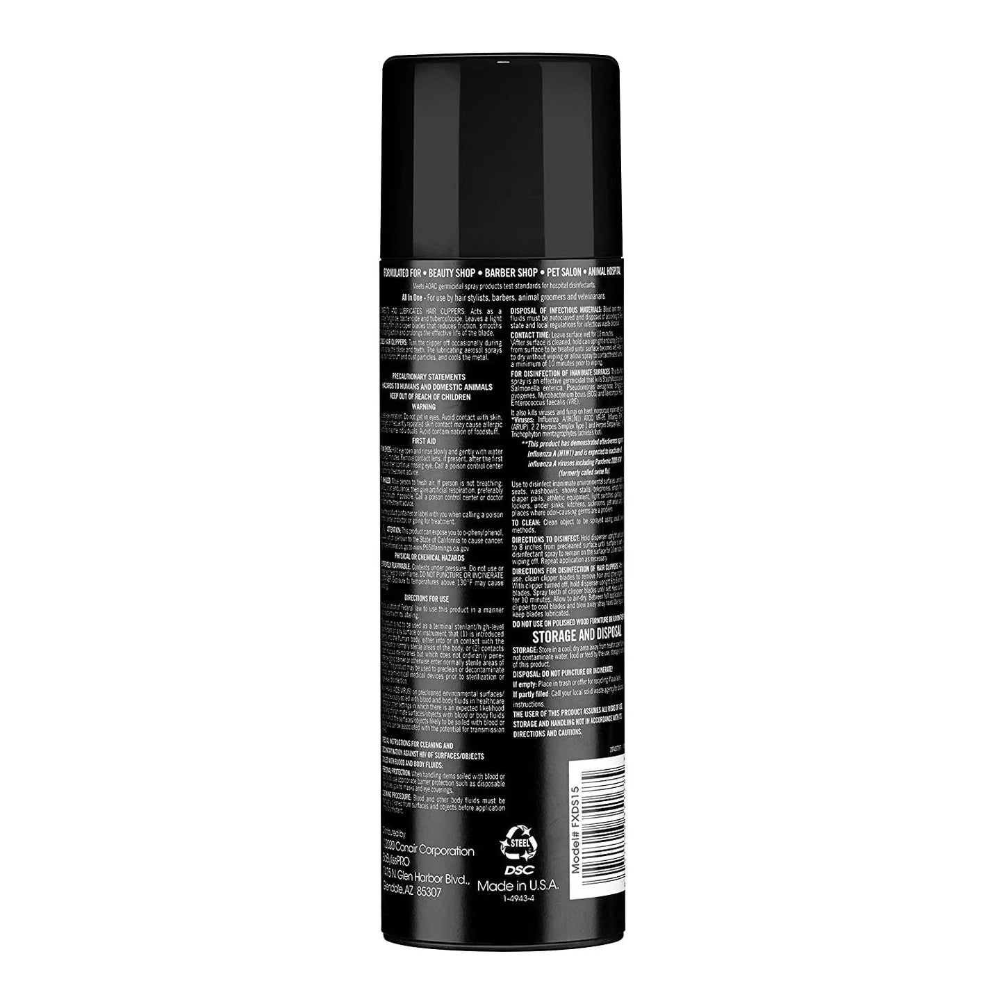 BaByliss Pro All in One Clipper Spray 458ml / 15.5 oz