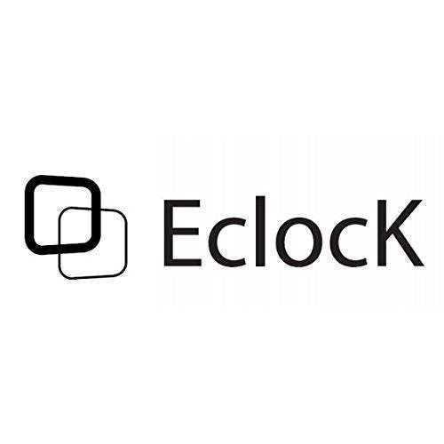 EK-B5 Montre Connectee Gold/Black Silicone Strap Smart Watch by Eclock for Unisex - 1 Pc Watch