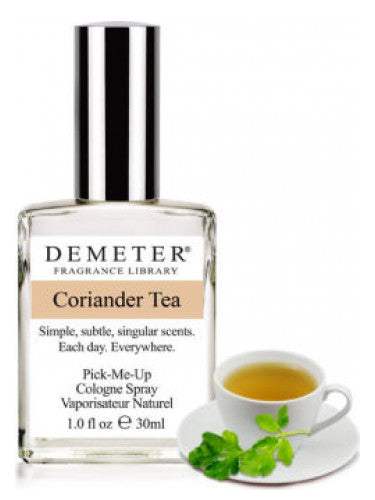 Coriander Tea by Demeter for Unisex - 4 oz Cologne Spray