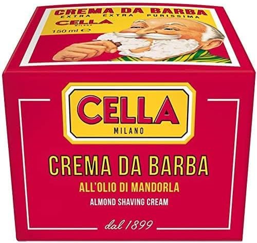 Cella Almond Shaving Cream 5 oz - Multipack