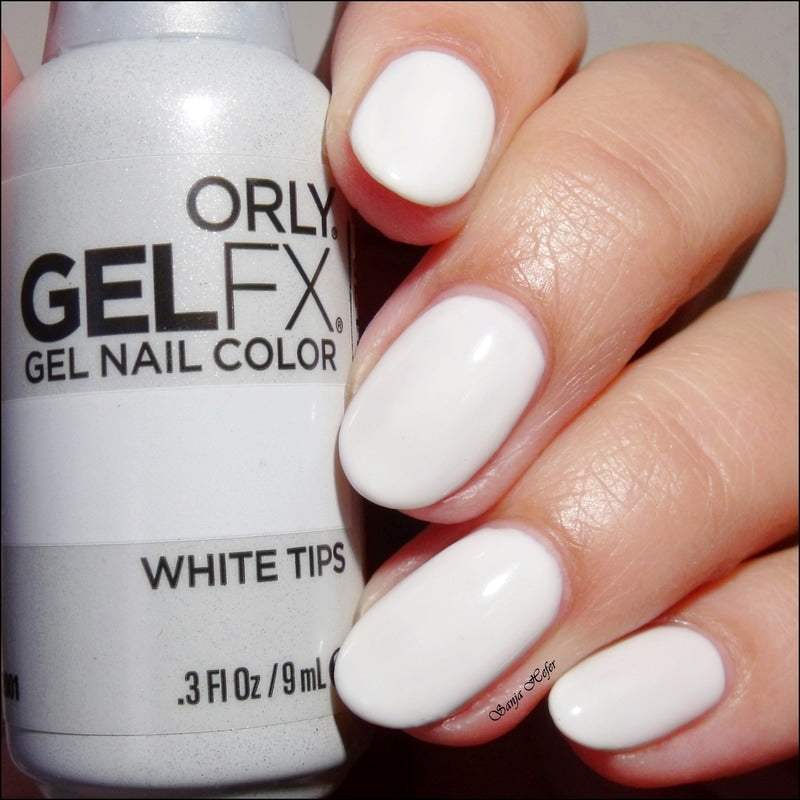Orly Gelfx Gel Nail Color 0.3 Fl Oz / 9 Ml White Tips