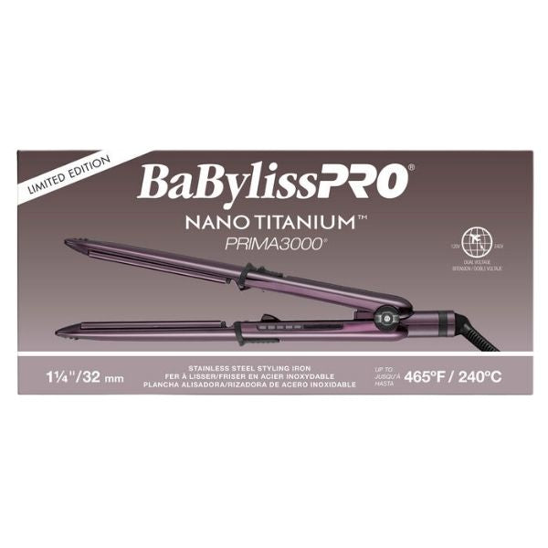 BaBylissPRO Nano Titanium Limited Edition Nightfall 1 1/4" Prima3000 Styling Iron