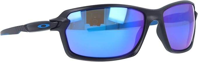 Oakley Carbon Shift OO9302-02 - Matte Black-Sapphire Iridium by Oakley for Men - 62-16-134 mm Sunglasses