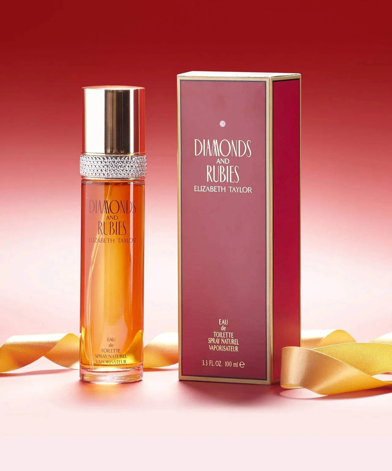 Diamonds and Rubies by Elizabeth Taylor for Women - 3.3 oz EDT Spray