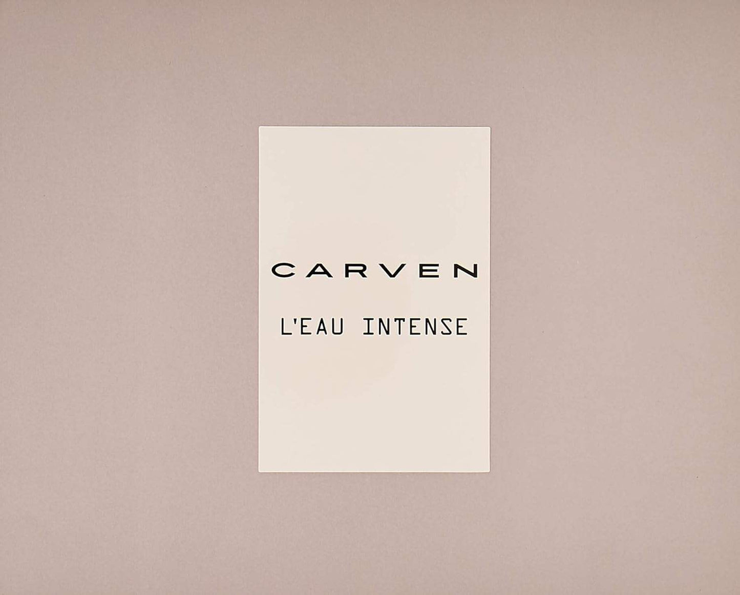 LEau Intense by Carven for Women - 3 Pc Gift Set 3.33oz EDT Spray, 3.33oz After Shave Balm, 3.33oz Bath and Shower Gel