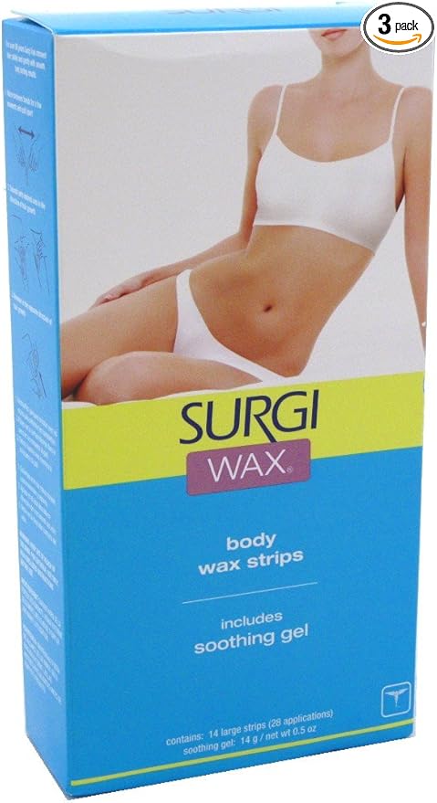 SURGI WAX Honey Body Wax Strips - SG82518