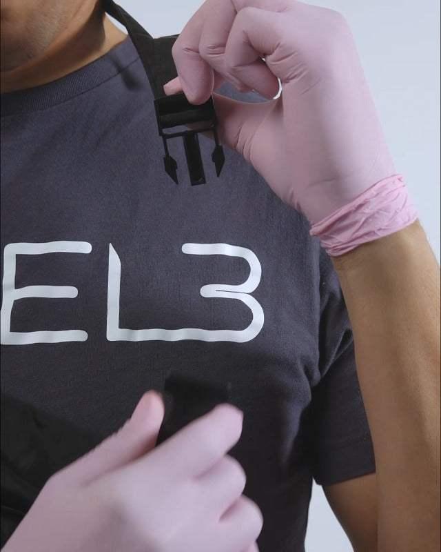L3VEL3 Black Apron