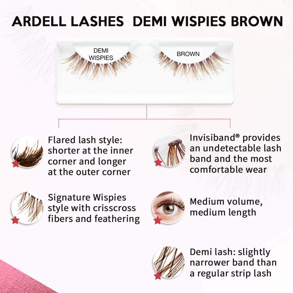 Ardell Natlash Demi Wispies Brown