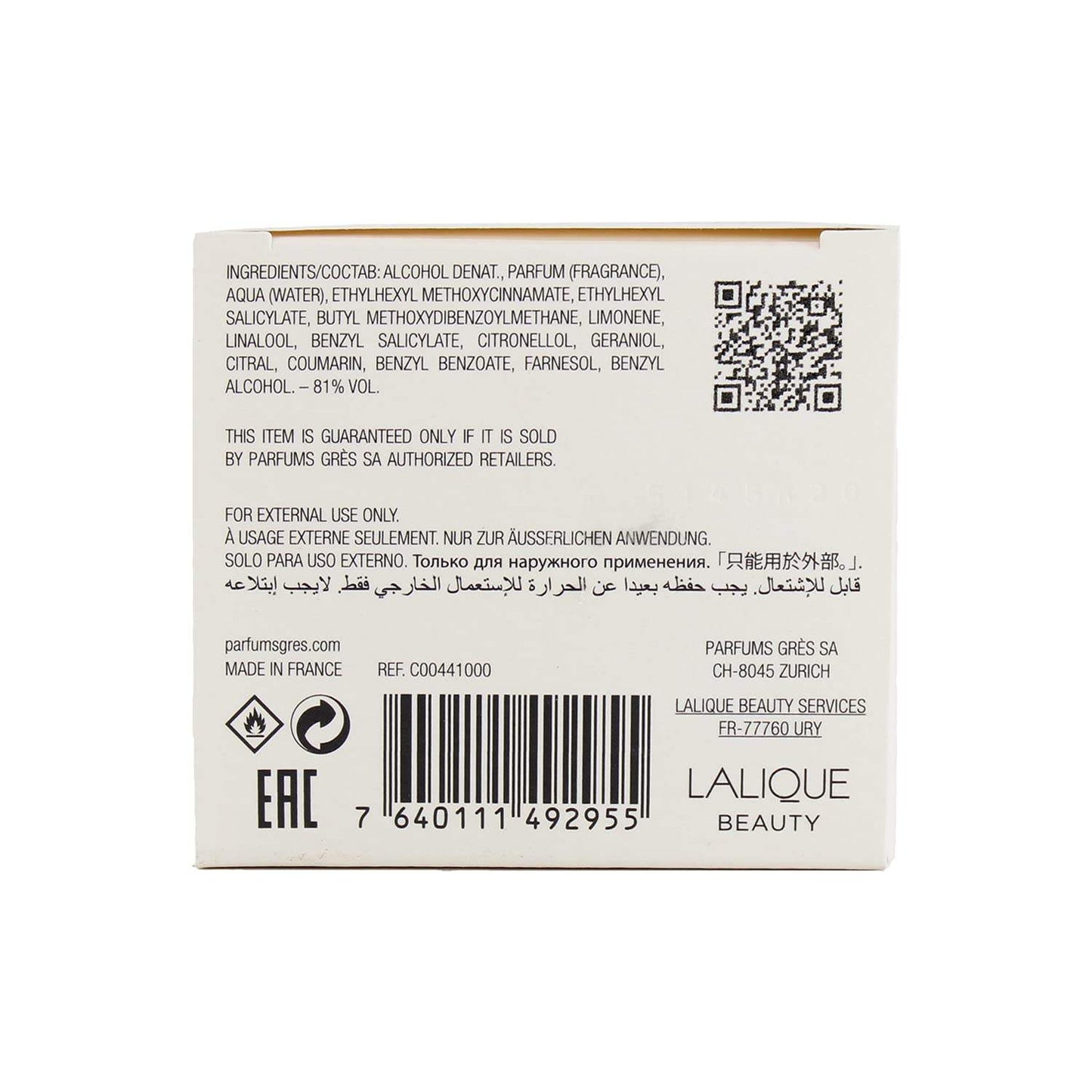 Cabotine Gold by Parfums Gres for Women - 3.4 oz EDT Spray