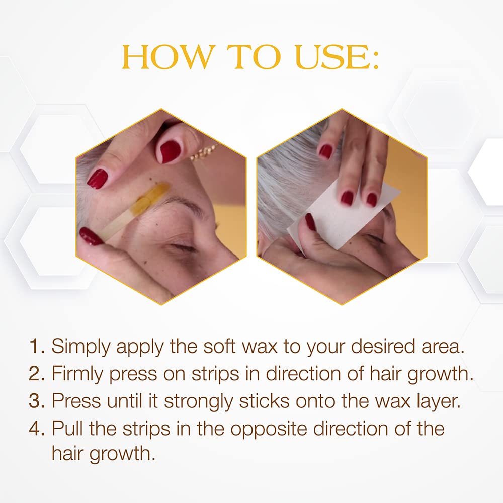 Gigi Small Cloth Epilating Strips (100 pcs) (0.4lb)