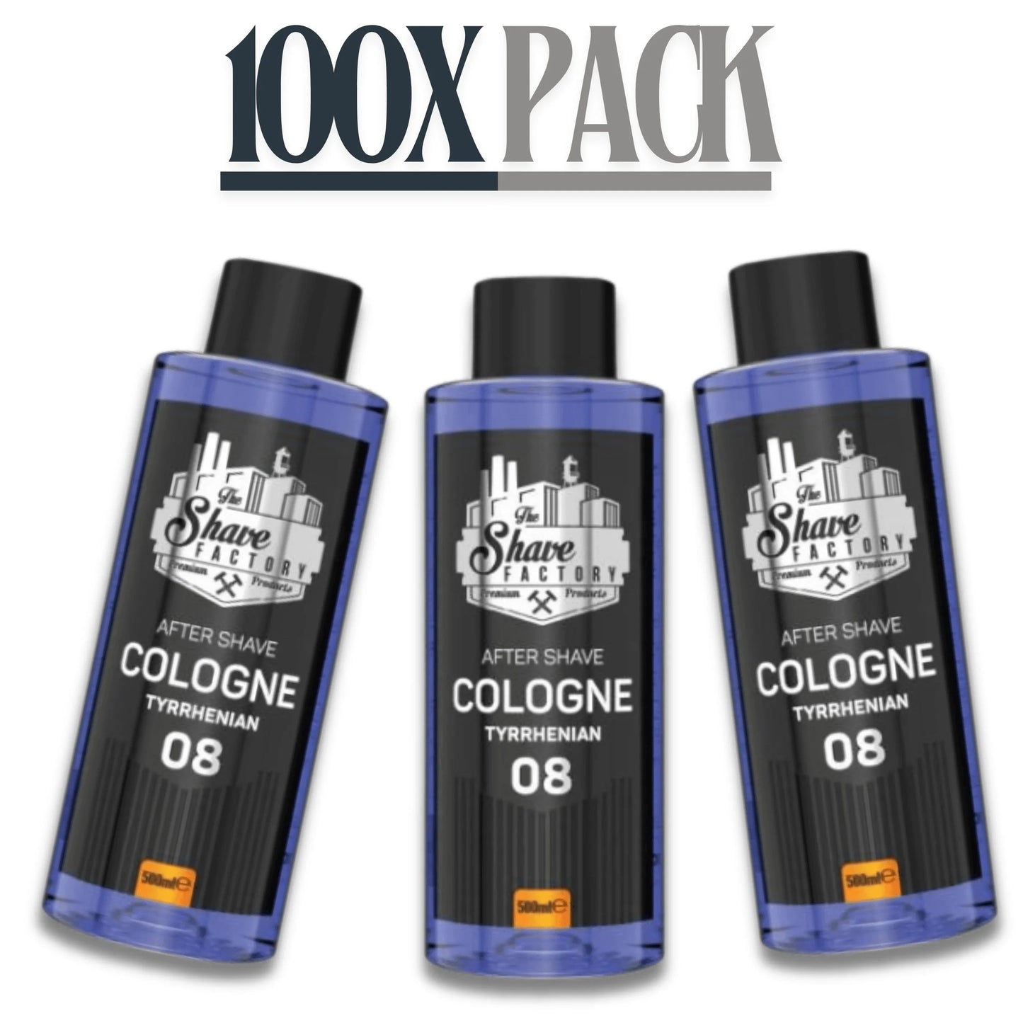 The Shave Factory After Shave Cologne 08 Tyrrhenian 500ml / 16.9 oz Multipack