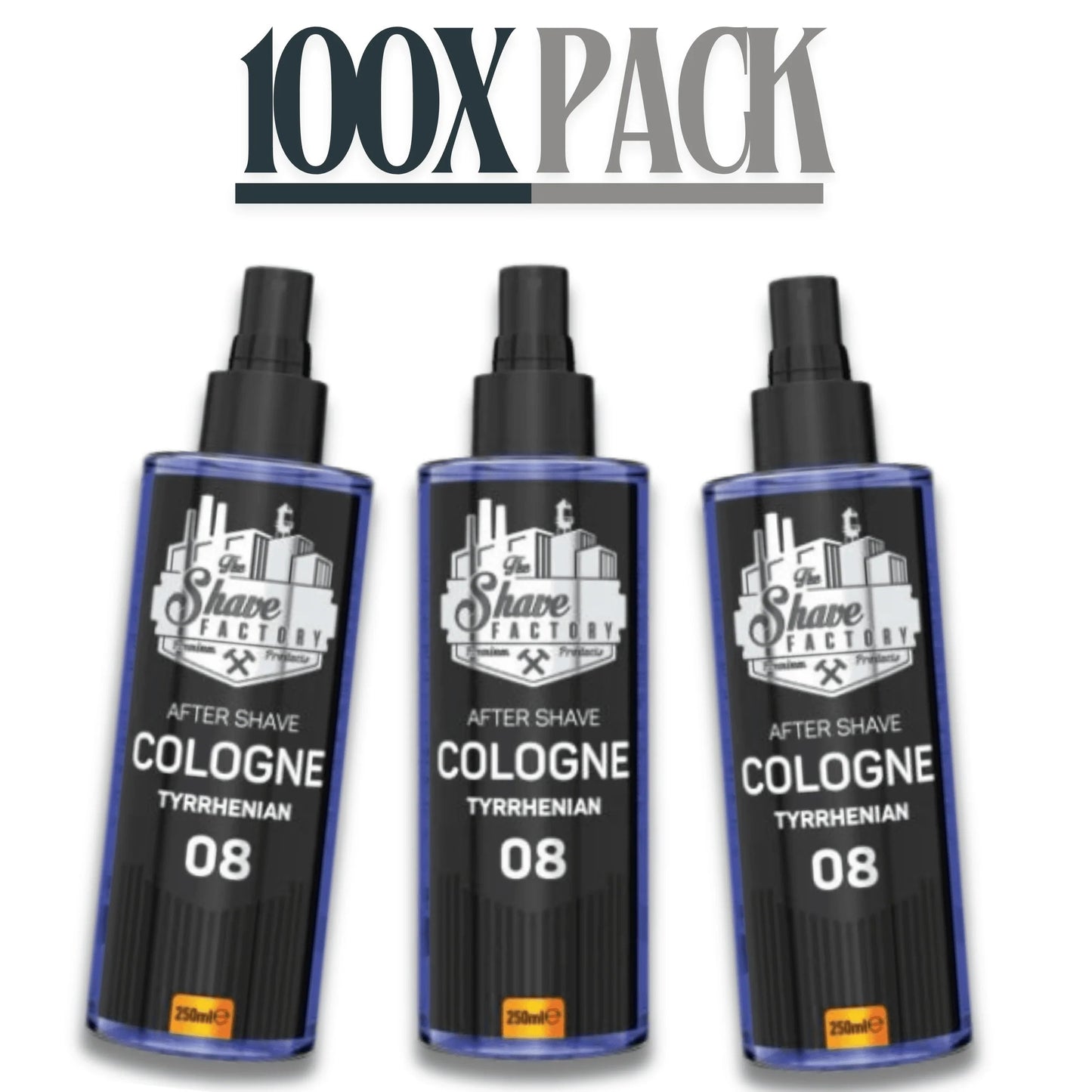 The Shave Factory After Shave Cologne 08 Tyrrhenian 250ml / 8.45 oz Multipack
