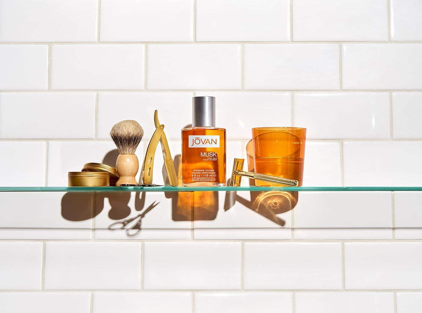 Jovan Musk by Jovan for Men - 4 oz After Shave Cologne