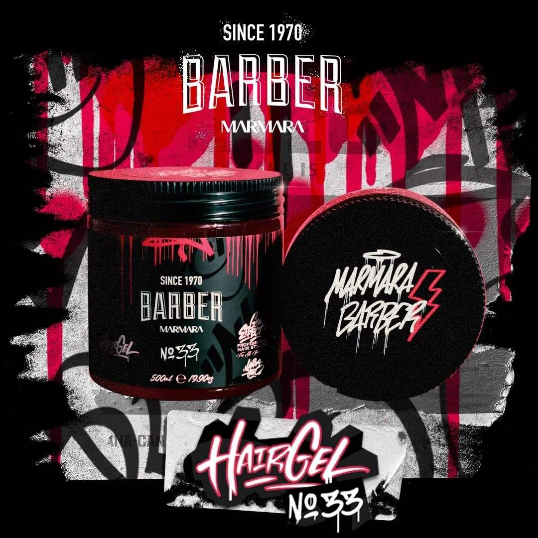 Marmara Barber No.33 Hair Styling Gel 500ml / 16.9 oz