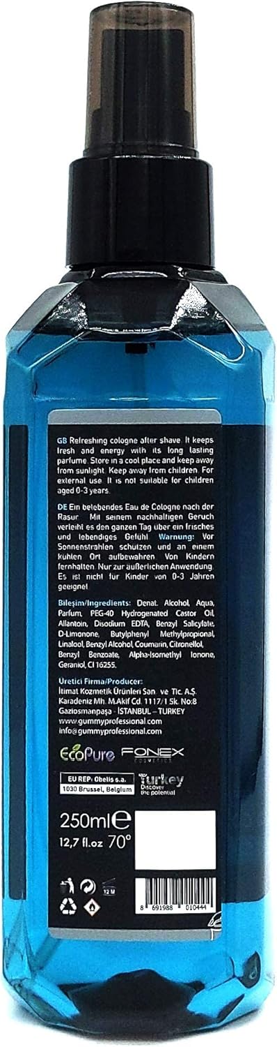 Gummy After Shave Cologne Savour 250ml