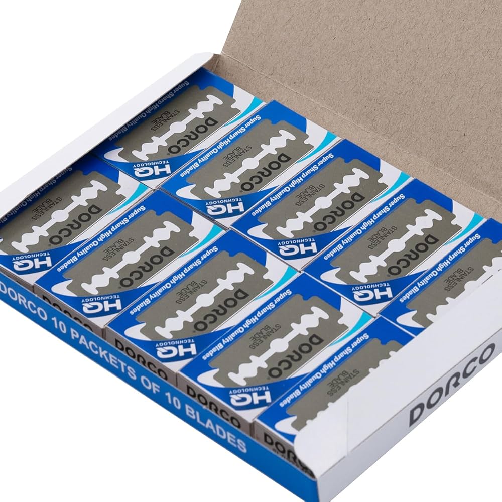 Dorco ST300 Platinum Extra Double Edge Razor Blade - 5,000 ct