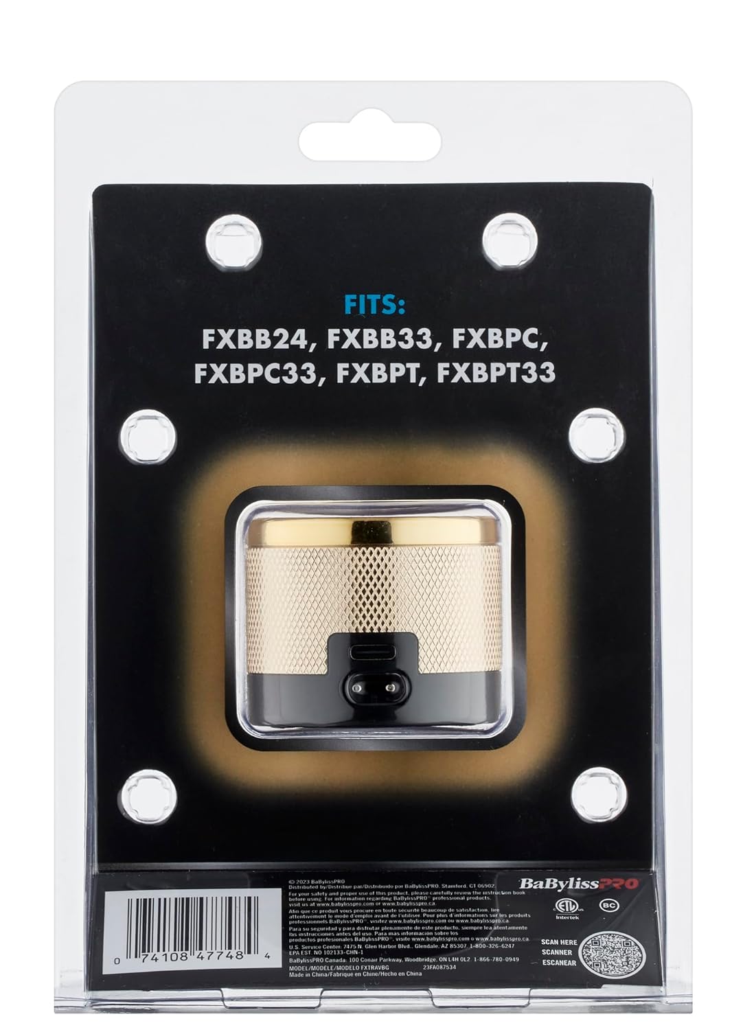 BaBylissPRO FXONE Battery Charging Stand - Gold