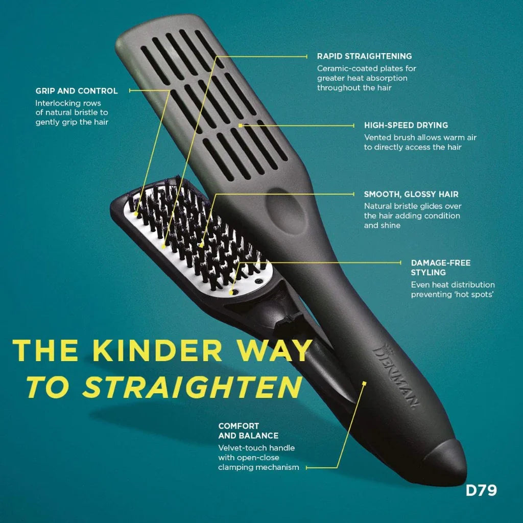 Denman D79 Thermoceramic Straightening Brush