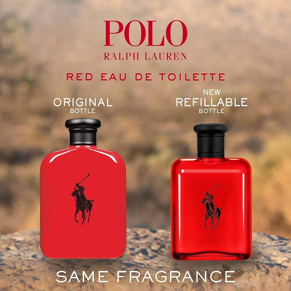 Polo Red by Ralph Lauren for Men - 2.5 oz EDT Spray