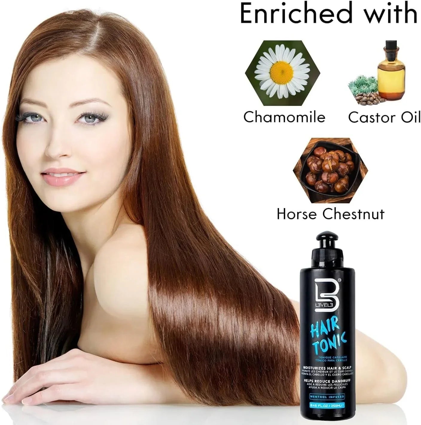 L3VEL3 Hair Tonic 250ml / 8.45 oz