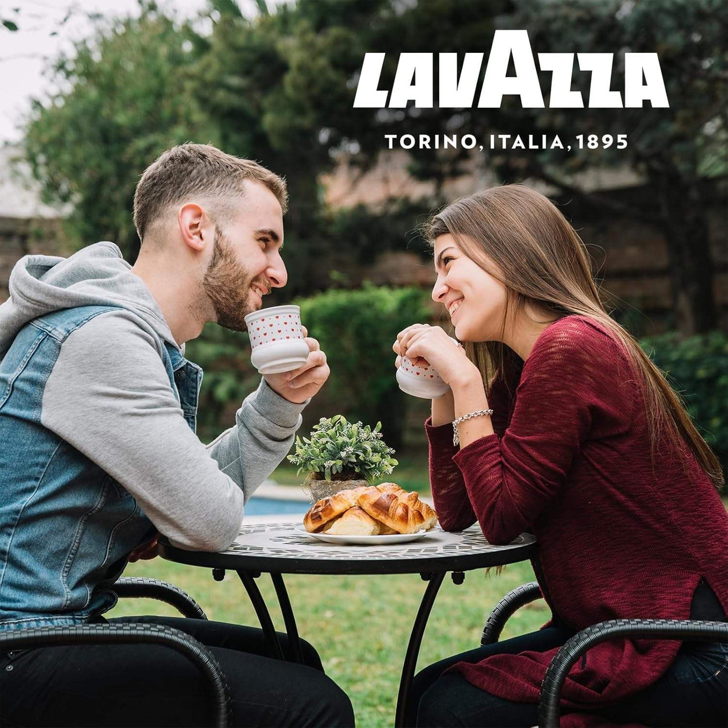 Blue Gold Selection 2 Roast Ground Coffee Pods by Lavazza - 100 Pods Coffee