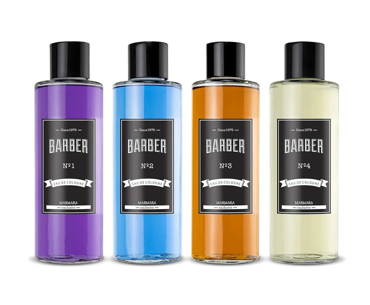Marmara Barber Aftershave Cologne No.4, 500ml / 16.9 oz - Multipack