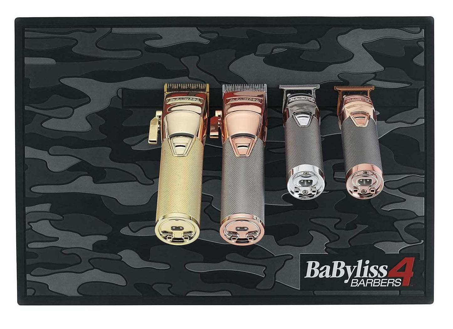 BaByliss Pro Black Camo Magnetic Strip Barber Mat