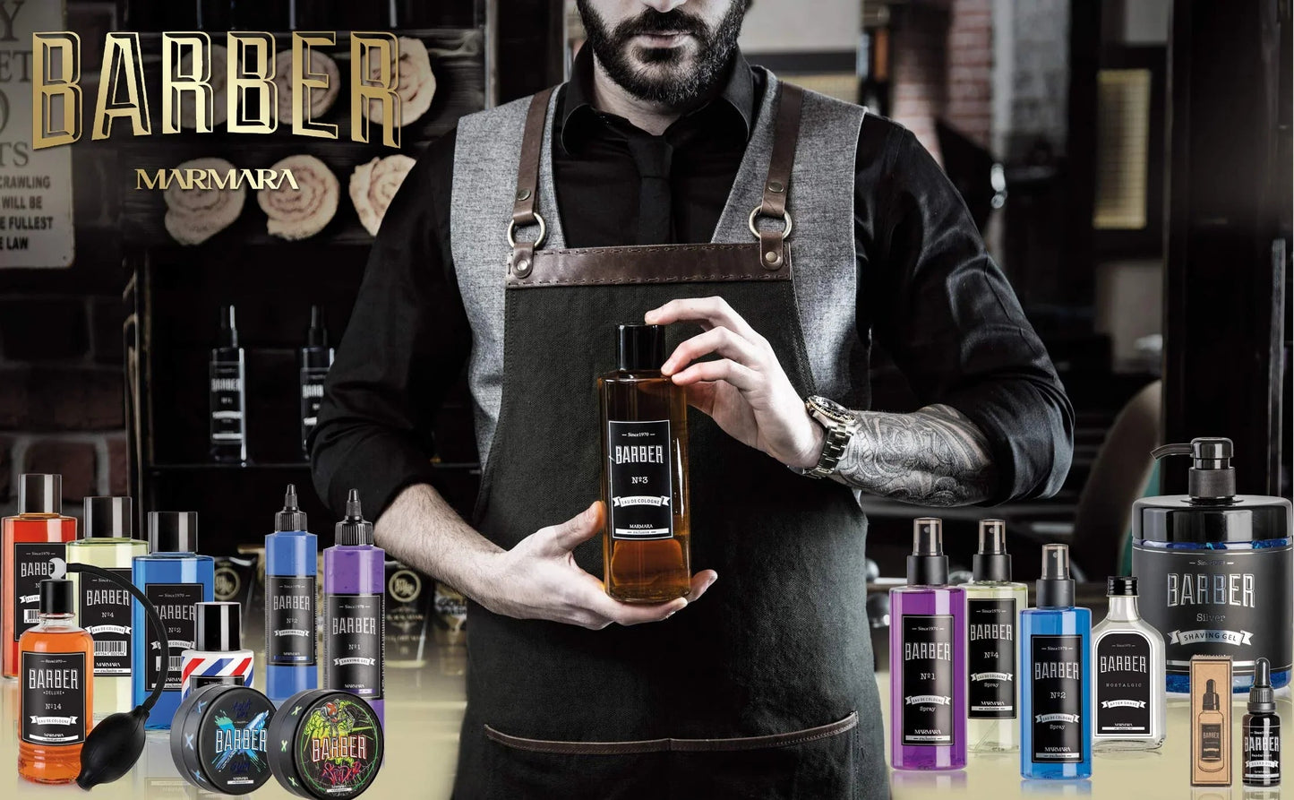 Marmara Barber Aftershave Cologne No.1 500ml / 16.9 oz - Multipack