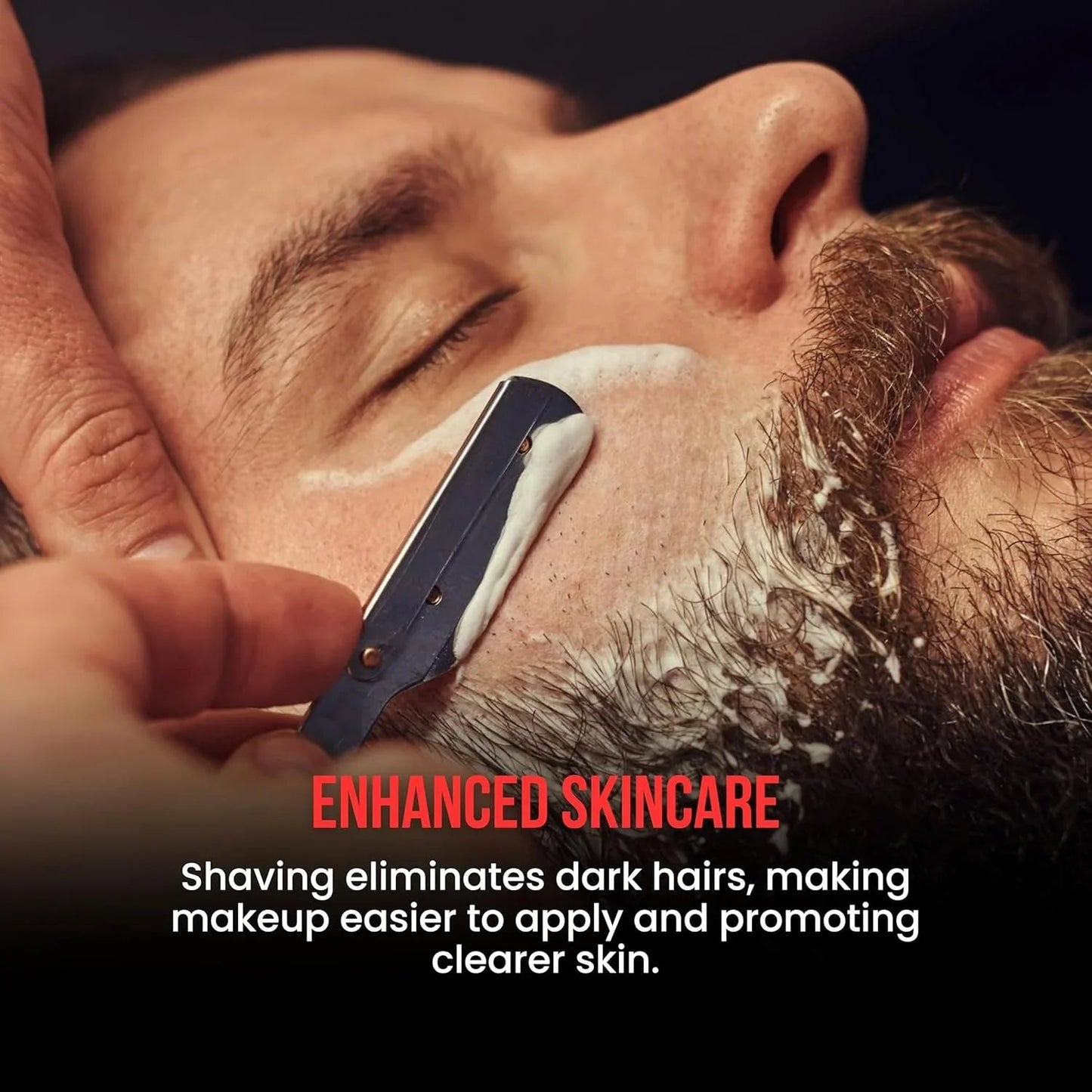 The Shave Factory Sleek Razor Ultimate Shaving Ease, Precision Blades, Advanced Shaving Technology,