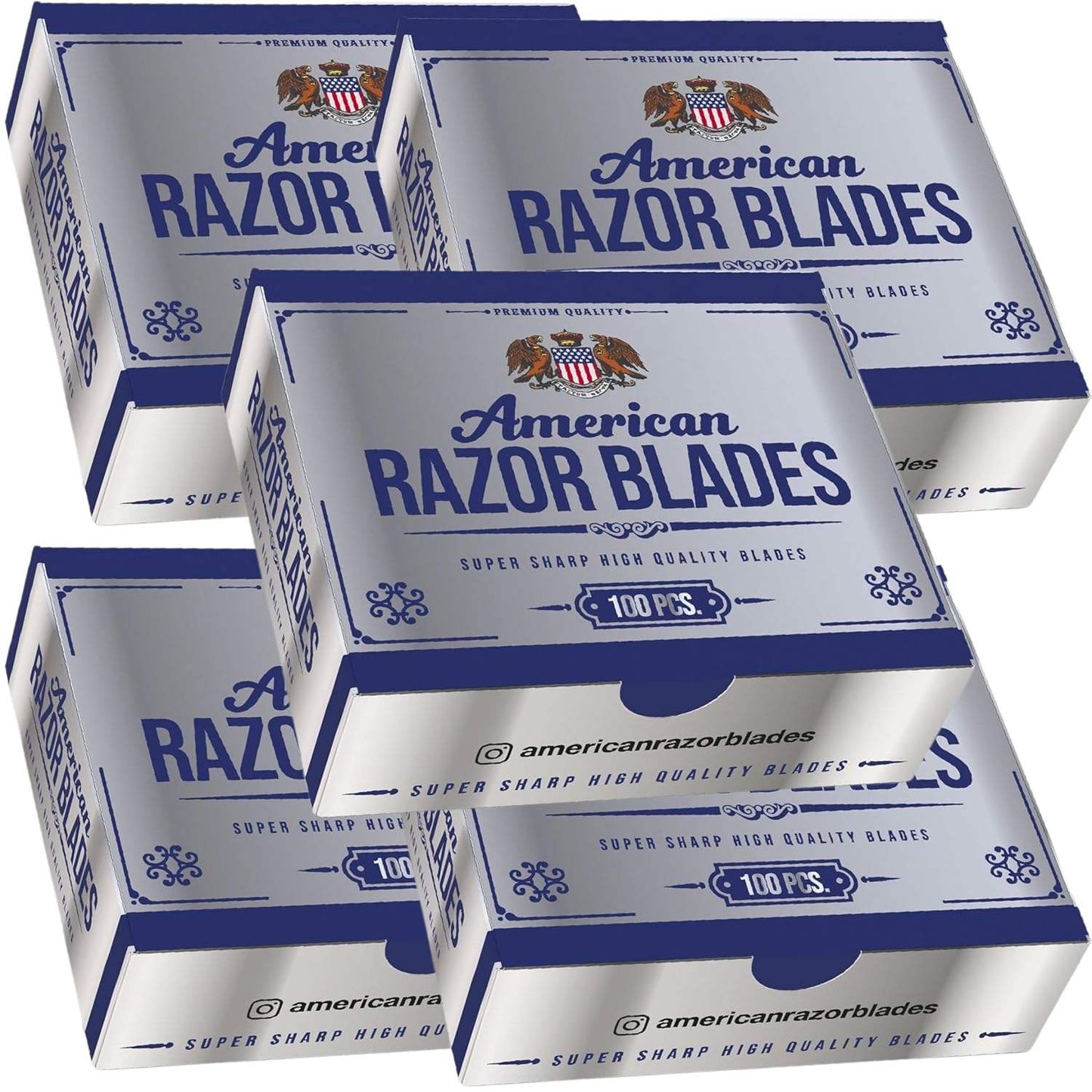 American Razor Blades from The Shave Factory - Single Edge Razor Blades