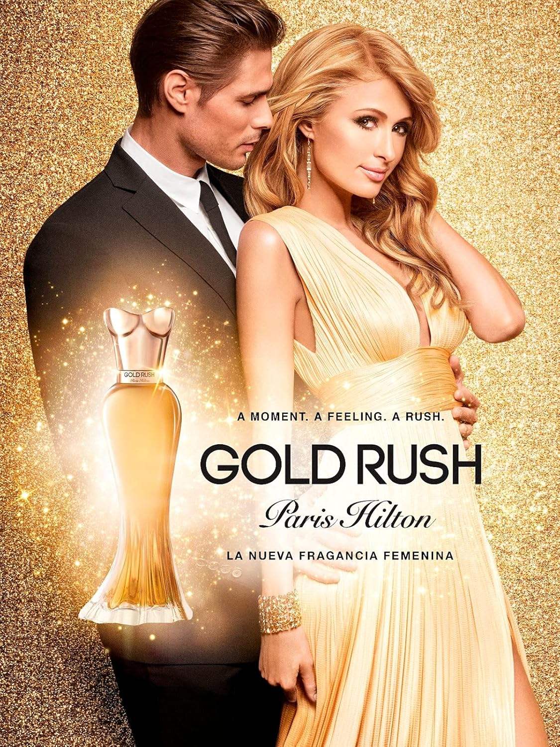 Gold Rush by Paris Hilton for Women - 3.4 oz EDP Spray