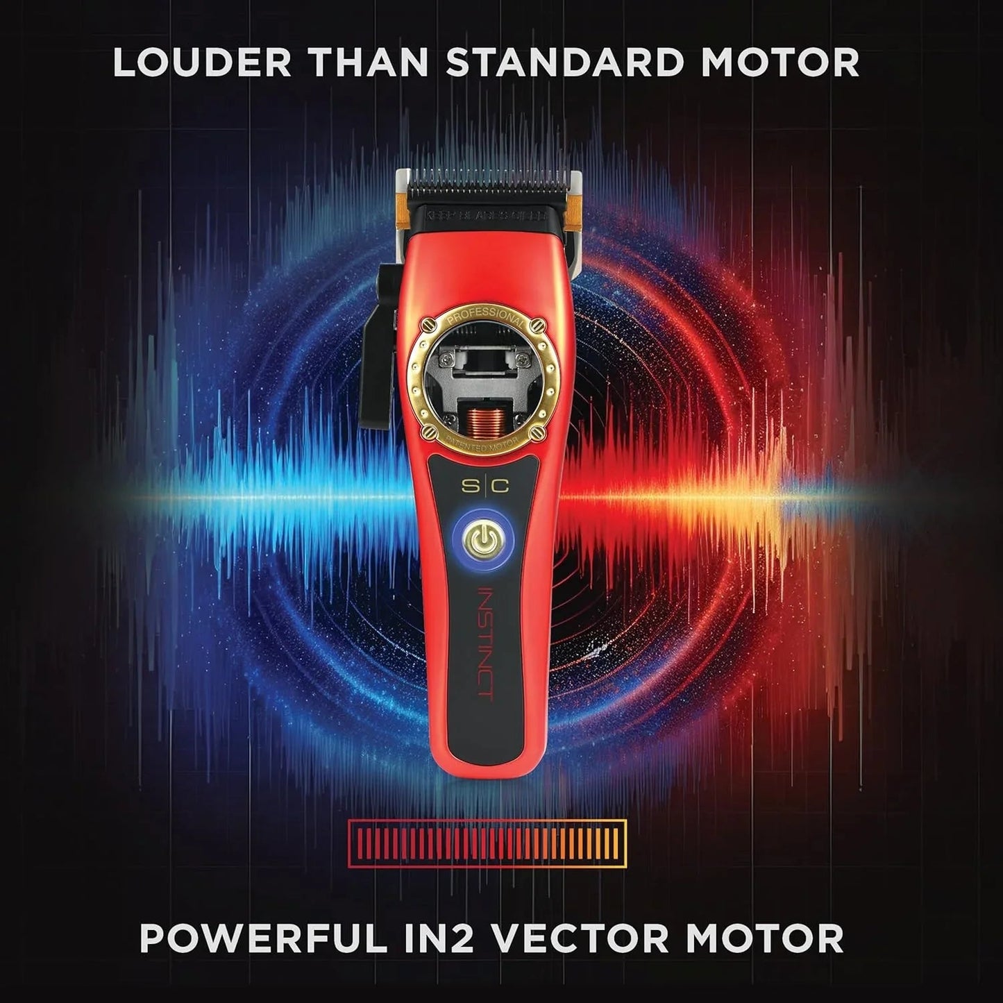 Stylecraft Instinct Professional IN2 Vector Motor Cordless Hair Clipper with Intuitive Torque