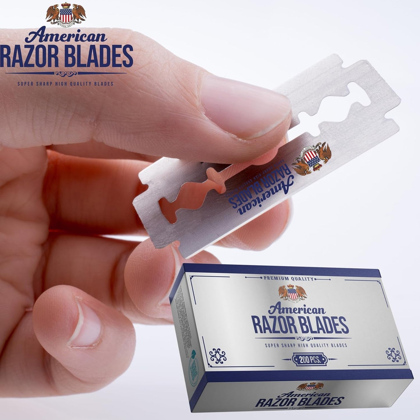 American Razor Blades Double Edge Razor Blades - 200 ct