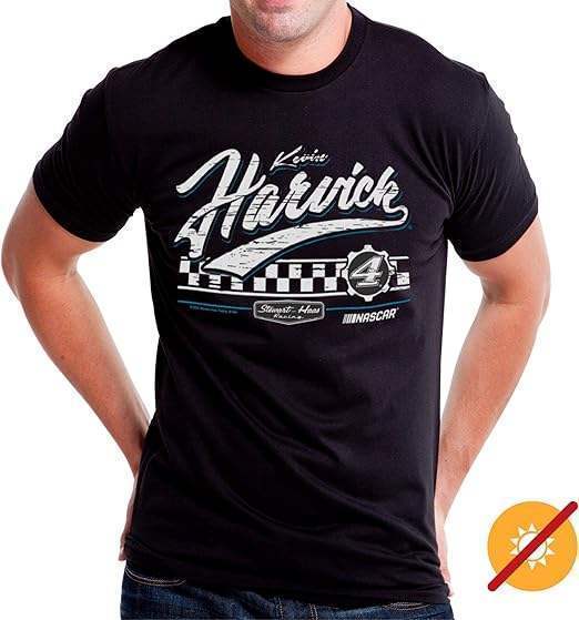NASCAR Mens Classic Crew Tee - Kevin Harvick - 3 Black by DelSol for Men - 1 Pc T-Shirt (2XL)
