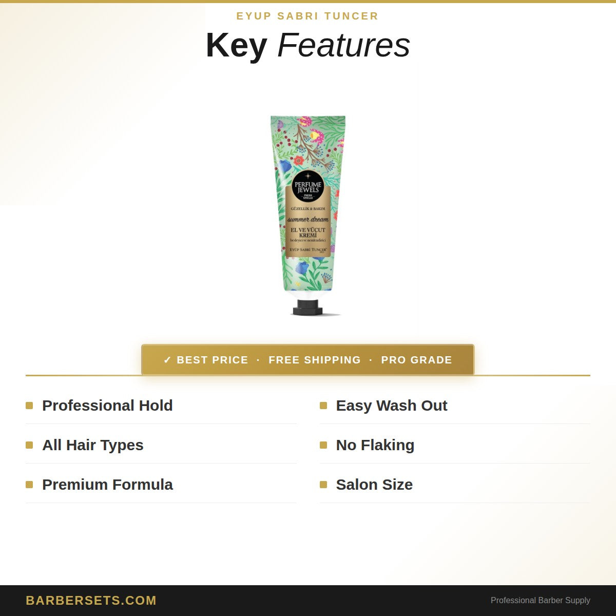 EYUP SABRI TUNCER EST1923-EYUP SABRI TUNCER -PERFUME JEWELS HAND and BODY CREAM 50 ML - SUMMER DREAM PERFUME JEWELS HAND and BODY CREAM 50 ML - SUMMER DREAM