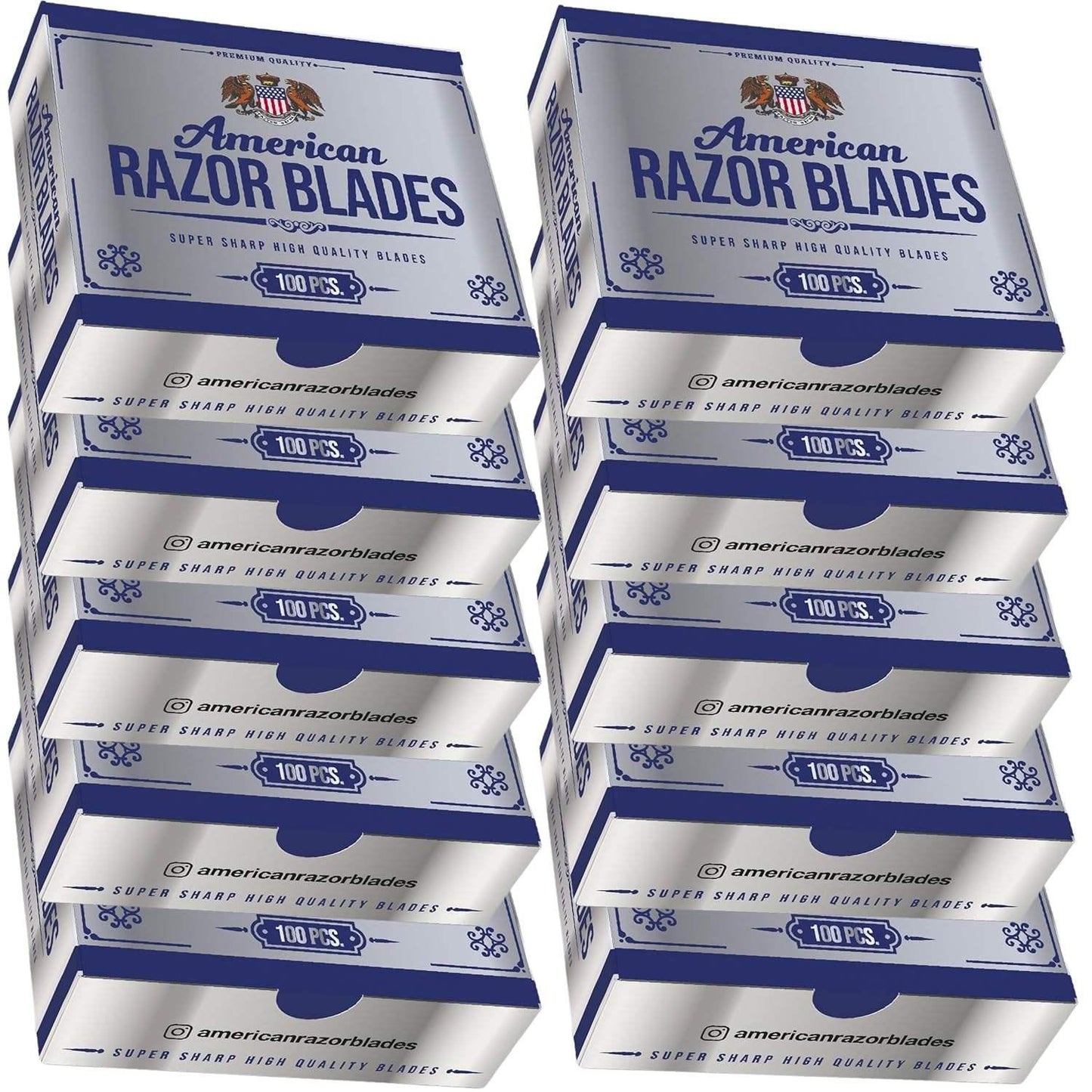 American Razor Blades from The Shave Factory - Single Edge Razor Blades
